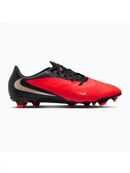 Încălțăminte de fotbal pentru bărbați Nike Phantom 6 Low Academy bright crimson/black/blur negru
