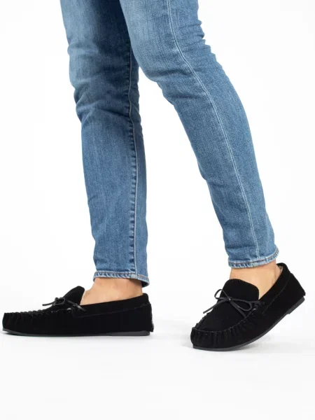 Gooce Mocasini Anchorage bej negru