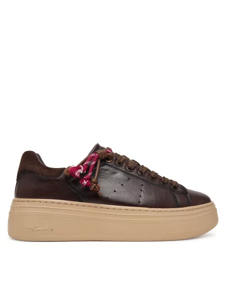 Sneakers Tamaris închis maro