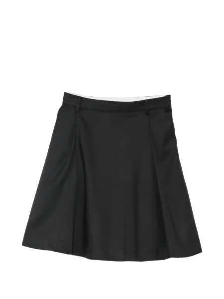 Fustă midi Low Classic clasică evazată negru