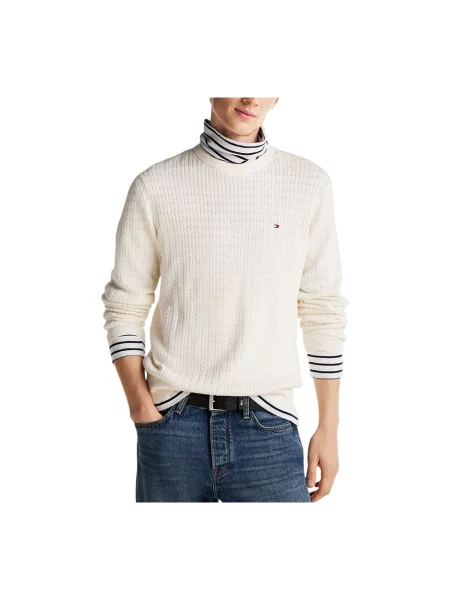Pulover Tommy Hilfiger bej