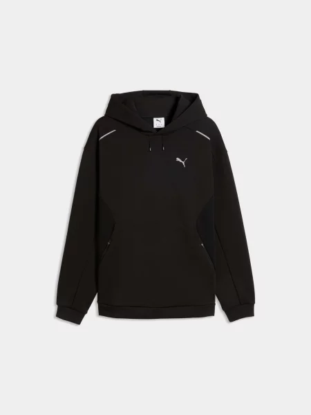 Худі PUMA Tech Relaxed Hoodie Dk комбінований верх чорний