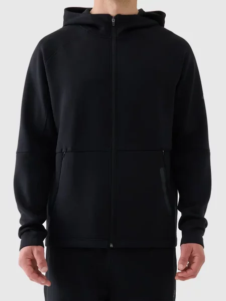 4F bluza z kapturem XL czarny