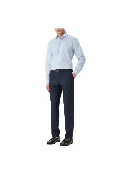 Košeľa Tommy Hilfiger modrá