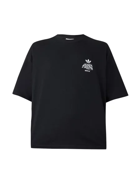 ADIDAS ORIGINALS Tricou Berlin negru alb