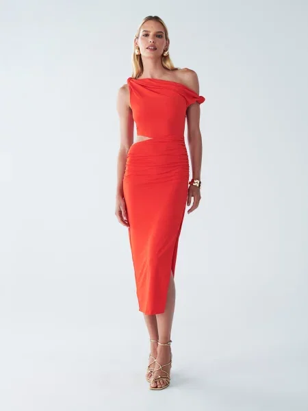 BWLDR Rochie MAREE corai