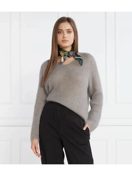 Max Mara Leisure De lână pulover gri