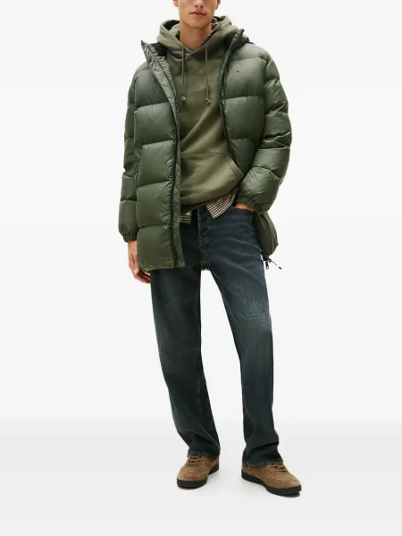 Дънково яке Tommy Jeans зелено