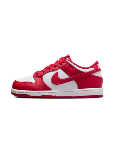 Sneakersy dziecięce Nike Dunk czerwone
