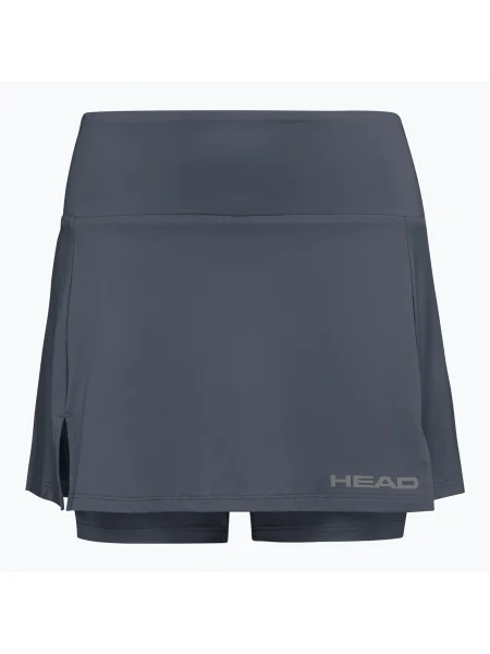 Тенис пола HEAD Club Basic Skort антрацит сиво