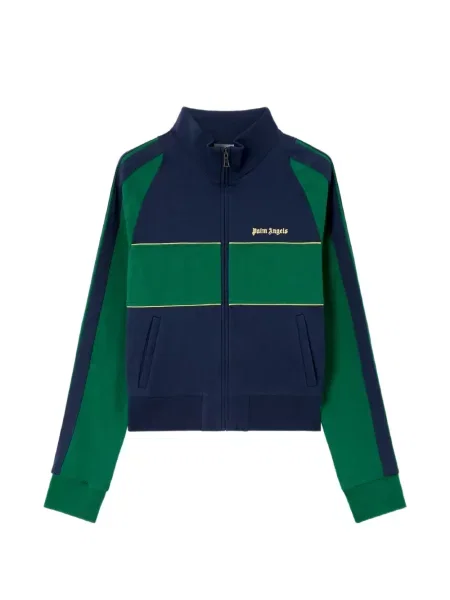 Pulover Palm Angels clasic cu autograf albastru