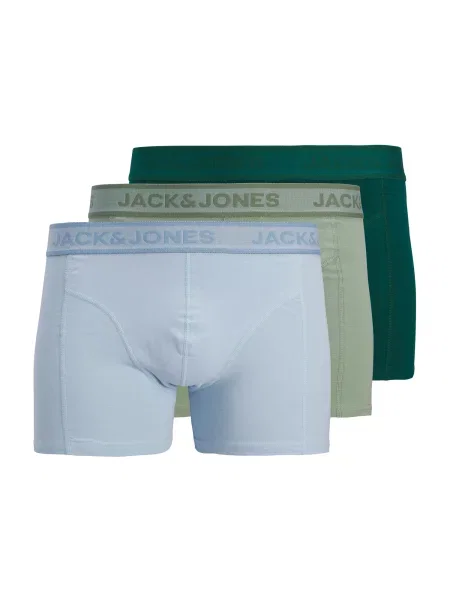 JACK & JONES Boksarice JACWESLEY svetlo / kaki / jelka / pastelno zelena modra