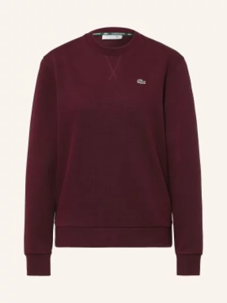 Lacoste Mikiny tmavě červená