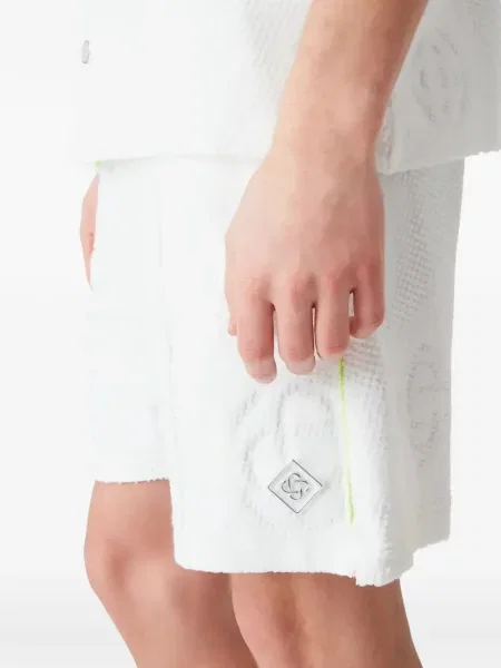 Pantaloni scurți Casablanca alb