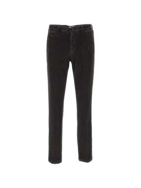 Pantaloni Briglia 1949 de catifea cord maro