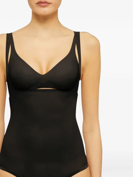 Body Wolford din tul negru
