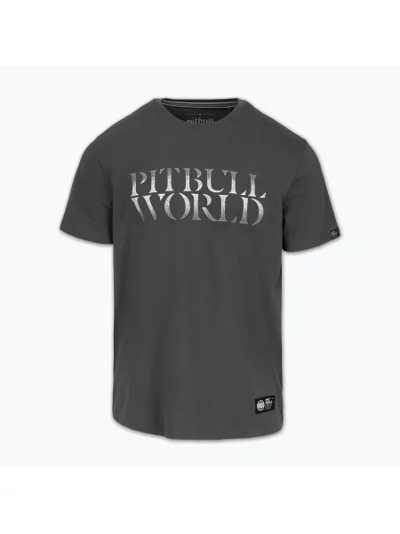 Tricou pentru bărbați Pitbull World graphite