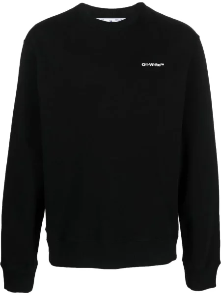 Lung hanorac Off-white cu imagine