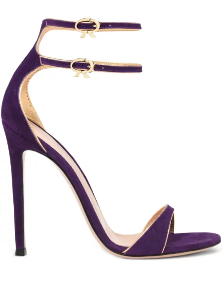 Sandale Gianvito Rossi cu cataramă violet