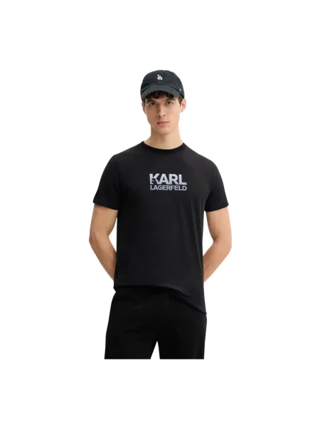 Koszulka Karl Lagerfeld czarna