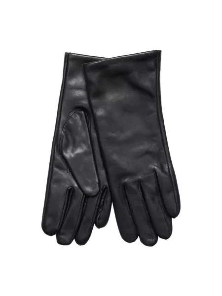 Rękawiczki Btfcph skórzane czarne