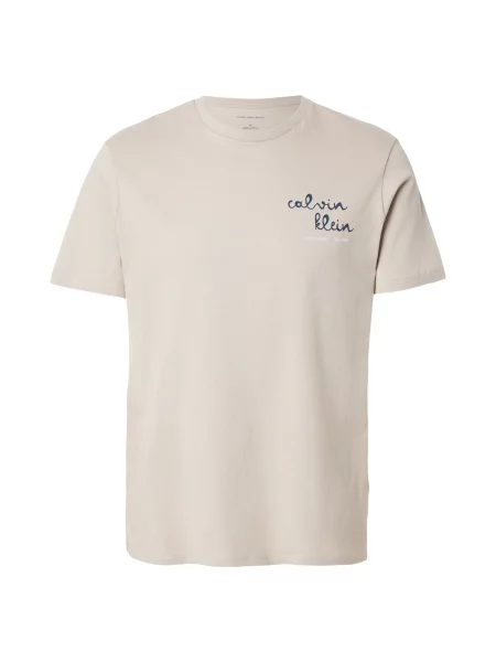 Calvin Klein Jeans Tricou safir / taupe gri