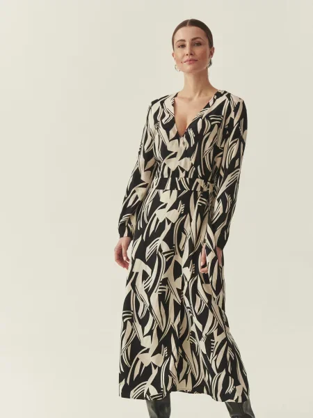 TATUUM Rochie GOLTE 1 bej negru