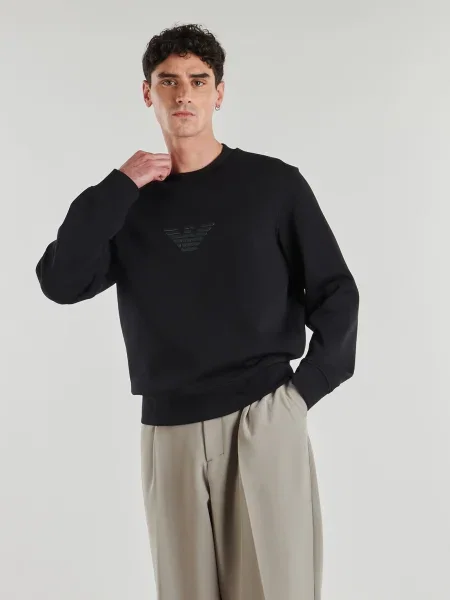 Mikina Emporio Armani čierna