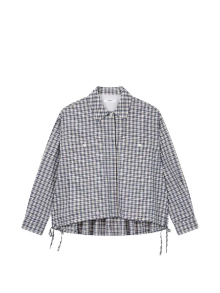 Cămașă Tomboy în carouri albastru