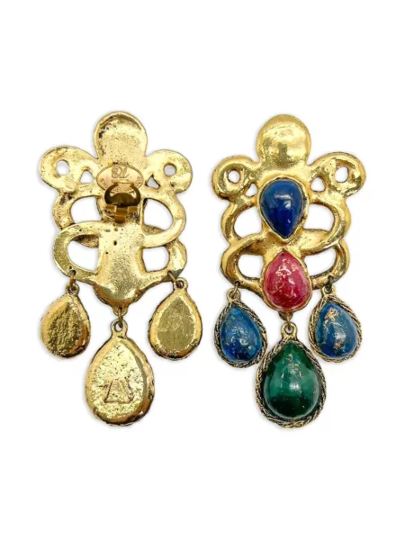 Σκουλαρίκια Jennifer Gibson Jewellery χρυσό