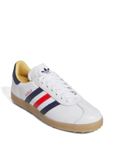 Bőr golf sneaker Adidas Gazelle fehér