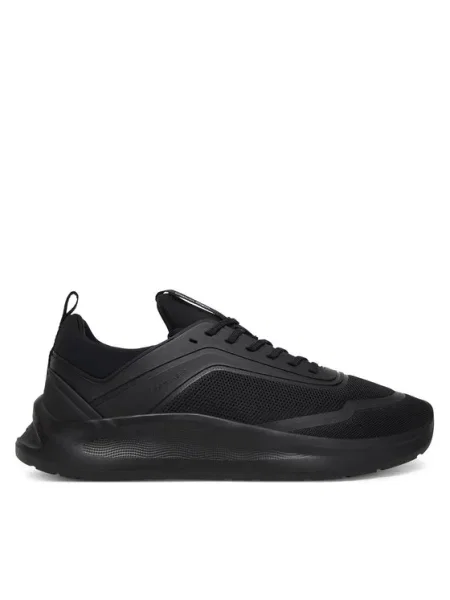 Calvin Klein Sneakersy Light Eva Run Lace Sock Mm czarny