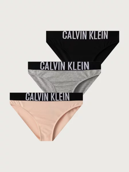 Calvin Klein Underwear бикини за деца от с 3 броя оранжево