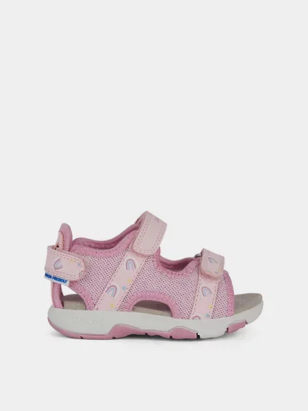 Дитячі Сандалії Geox B Sandal Multy Girl рожевий
