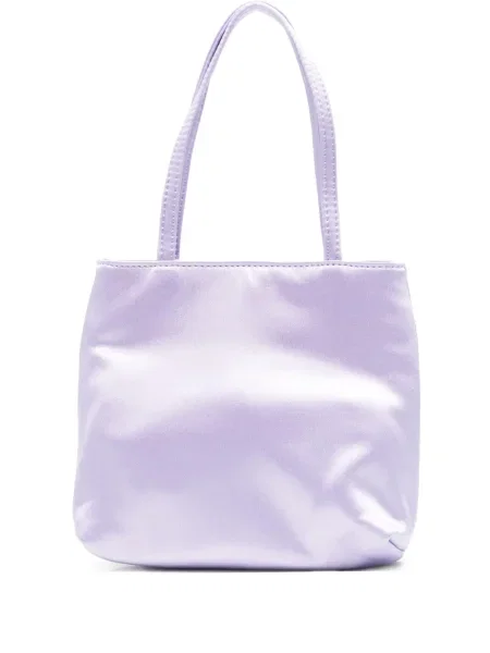 Копринена чанта Hai виолетово