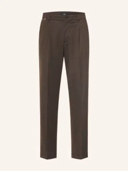 Cinque Spodnie Garniturowe Cileto Ultra Relaxed Fit braun