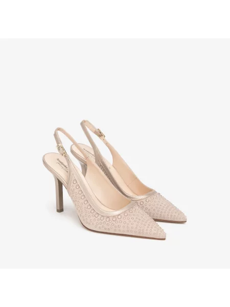 Pantofi Nerogiardini din velur roz