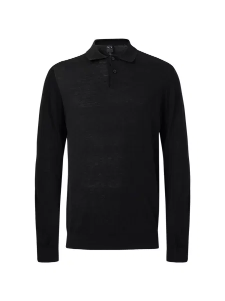 Pulover Eax de lână negru