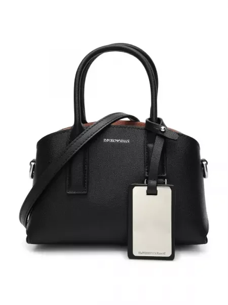 Emporio Armani Bőrönd fekete