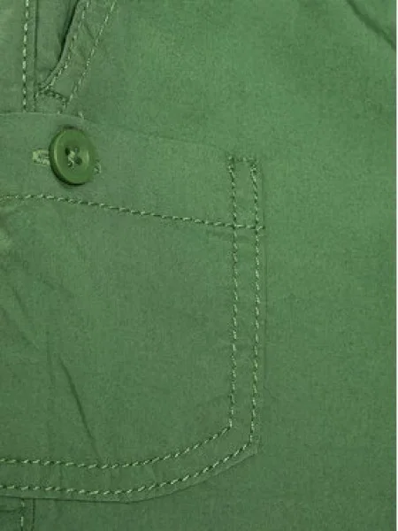 Šortky z materiálu United Colors Of Benetton zelené