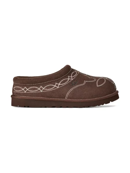 UGG papuci de casă pentru femei din piele întoarsă M Tasman Western maro