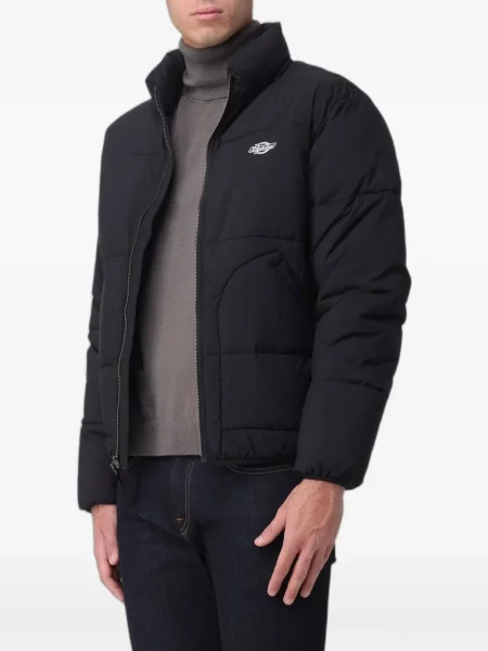 Matlasat geacă Dickies cu autograf negru
