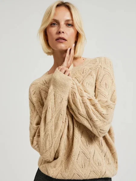 Pulover Moodo bej