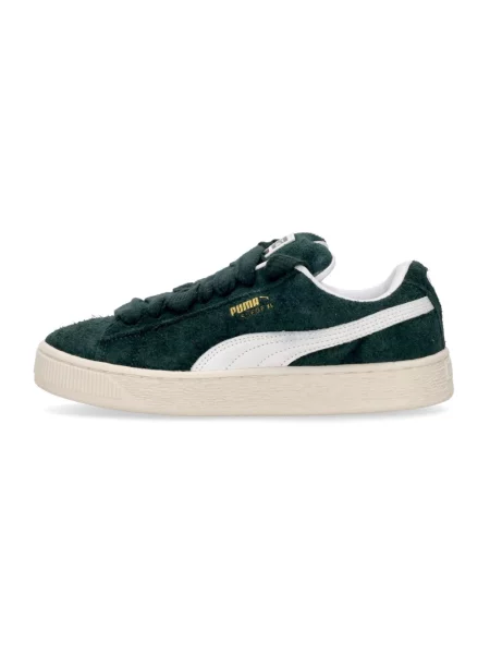 Sneakersy Puma Suede skórzane w miejskim stylu czarne