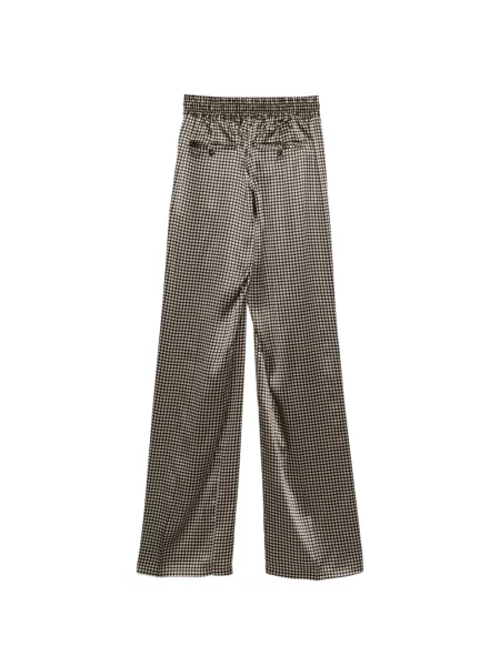 Pantaloni Kiton cu buline cu cordon negru