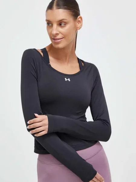 Under Armour longsleeve treningowy Train Seamless czarny