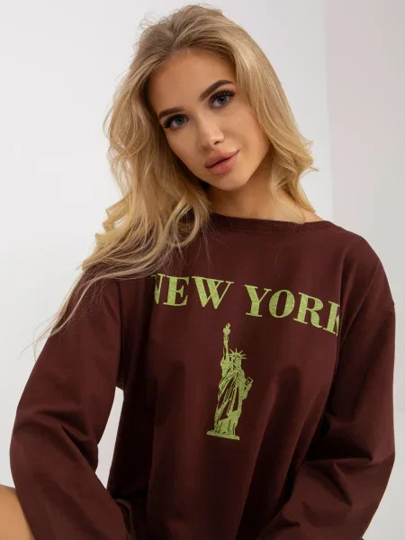 Hanorac Fashionhunters maro