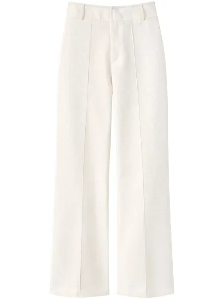 Spodnie D'estree żakardowe