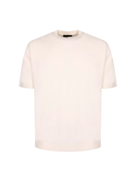Dzianinowy sweter Dell'oglio beżowy