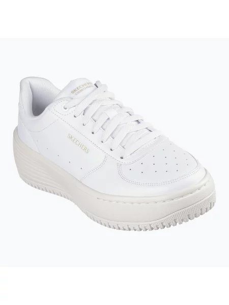 Buty SKECHERS Grand 92 Be Lifted white/natural białe